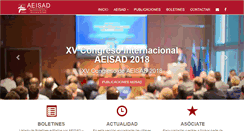 Desktop Screenshot of aeisad.org